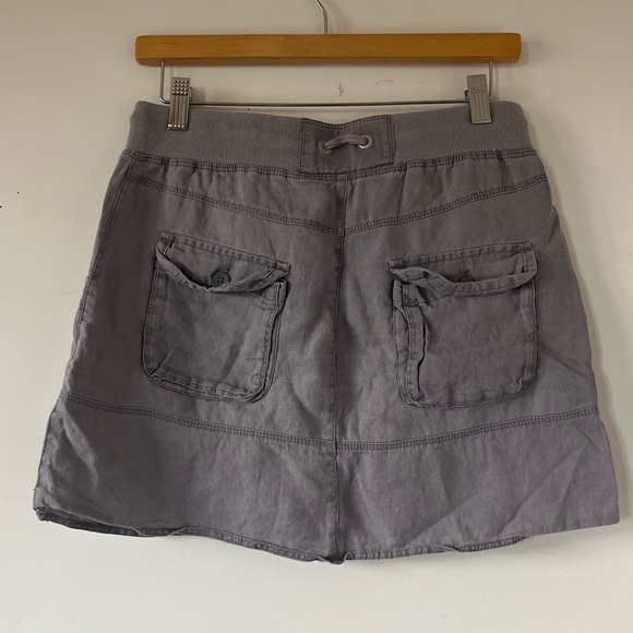 Lavender Midi Cargo Style Skirt - Picture 2 of 6